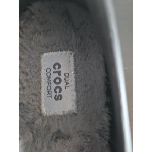 Crocs Olivia ll Dual Comfort Faux Fur Lined Shoes 8w - Picture 3 of 5